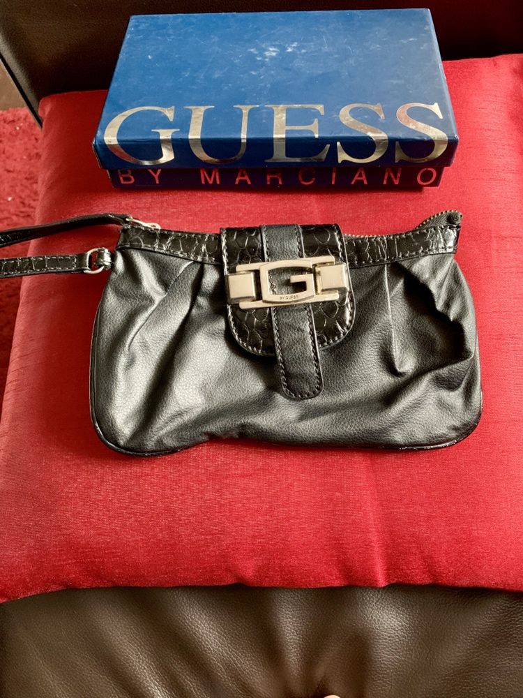 Posetuta Guess neagra originala