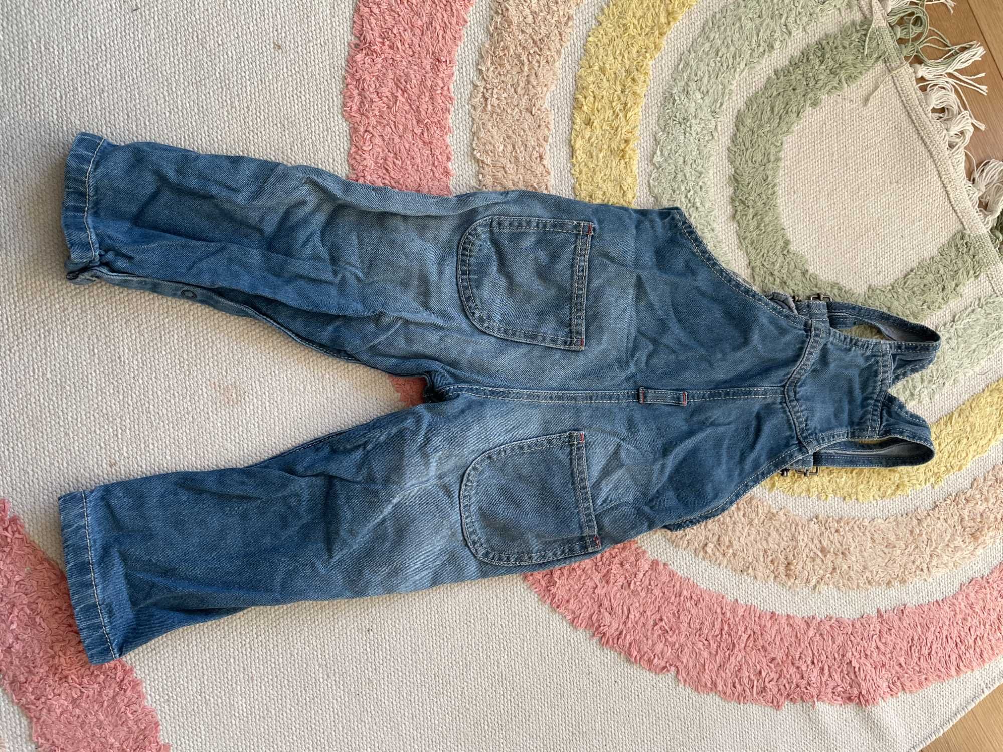 Salopeta jeans, Lupilu, 86