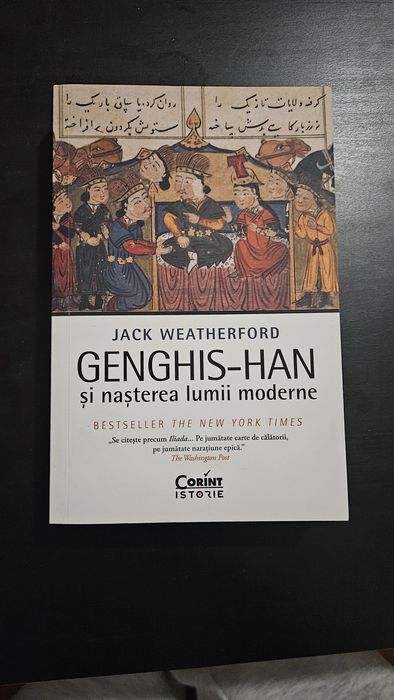 vand carte istorica despre Genghis-han