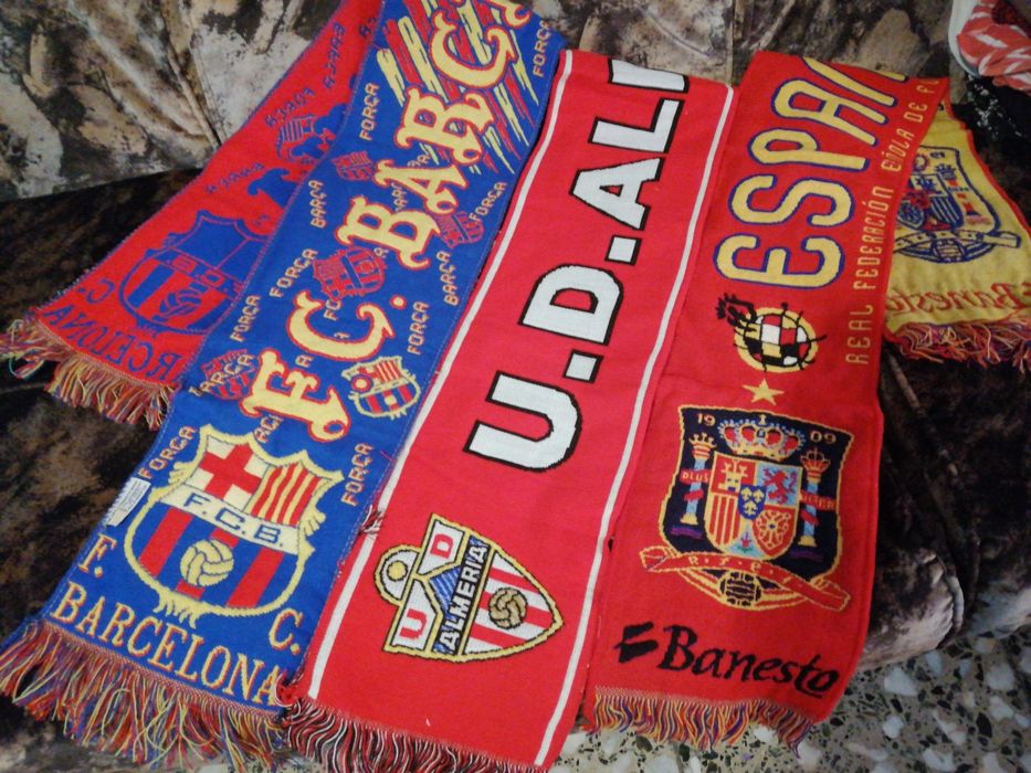 Fulare de colectie Real Madrid, Barcelona, Almería, Spania