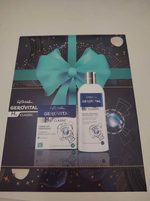 Pachet H3 Classic Crema si Demachiant Ten, Gerovital