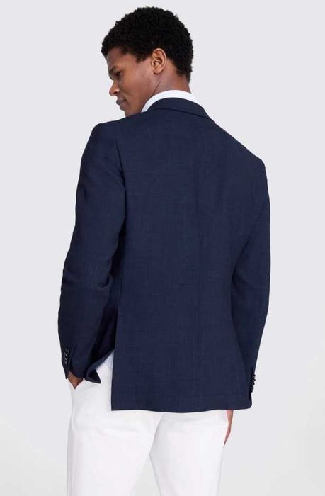 Sacou blazer slim 48 M de lux Eduard Dressler NOU lana moale in