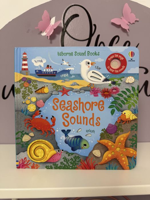 Suport textil pentru cărți Montessori +cadou 1 carte sunete