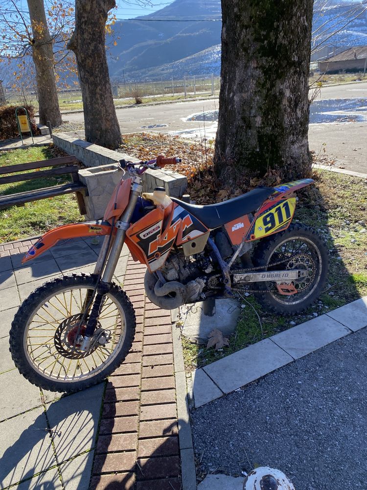 Ktm sx250 на масти