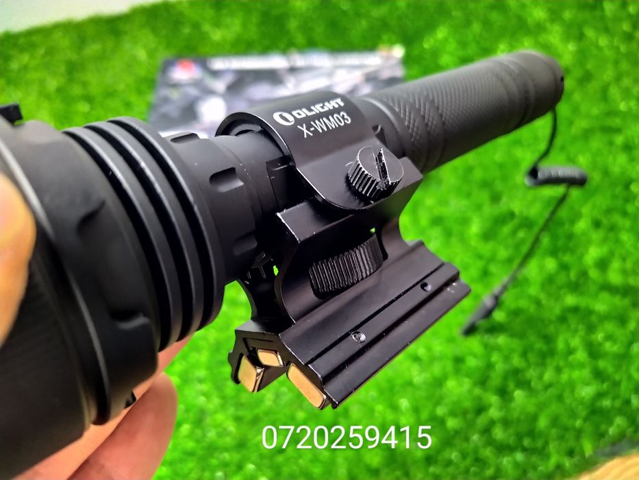 SET Lanterna Vanatoare TG 30W led Laser cu 3 filtre color, 1000 METRI