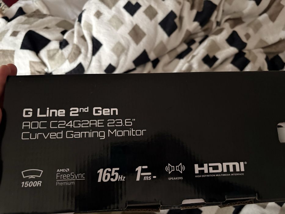 Monitor Aoc 165Hz , Curbat