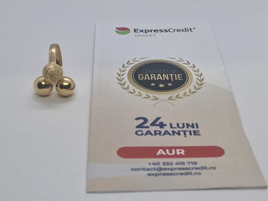 Inel aur 14k 4.99 (AG4 Dacia 49935) Garantie 2 ani