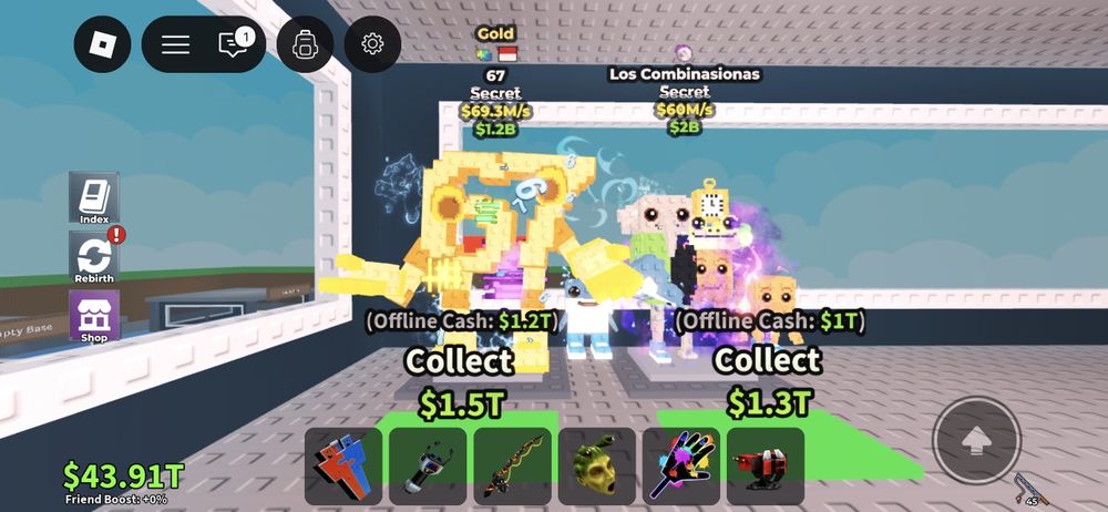 Продам Брайнротов в игре [STEAL A BRAINROT] дёшево/быстро