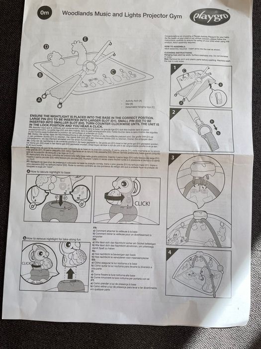 Активна гимнастика Playgro 0+