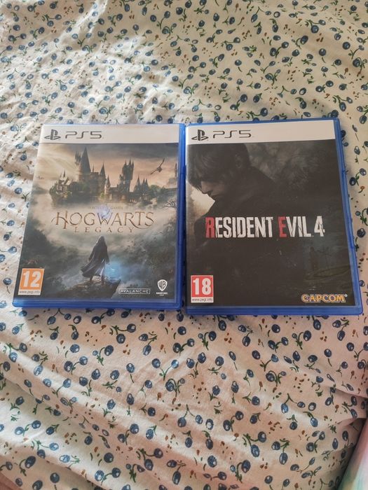 Продам игры на сони Хогвартс, резидент евил 4