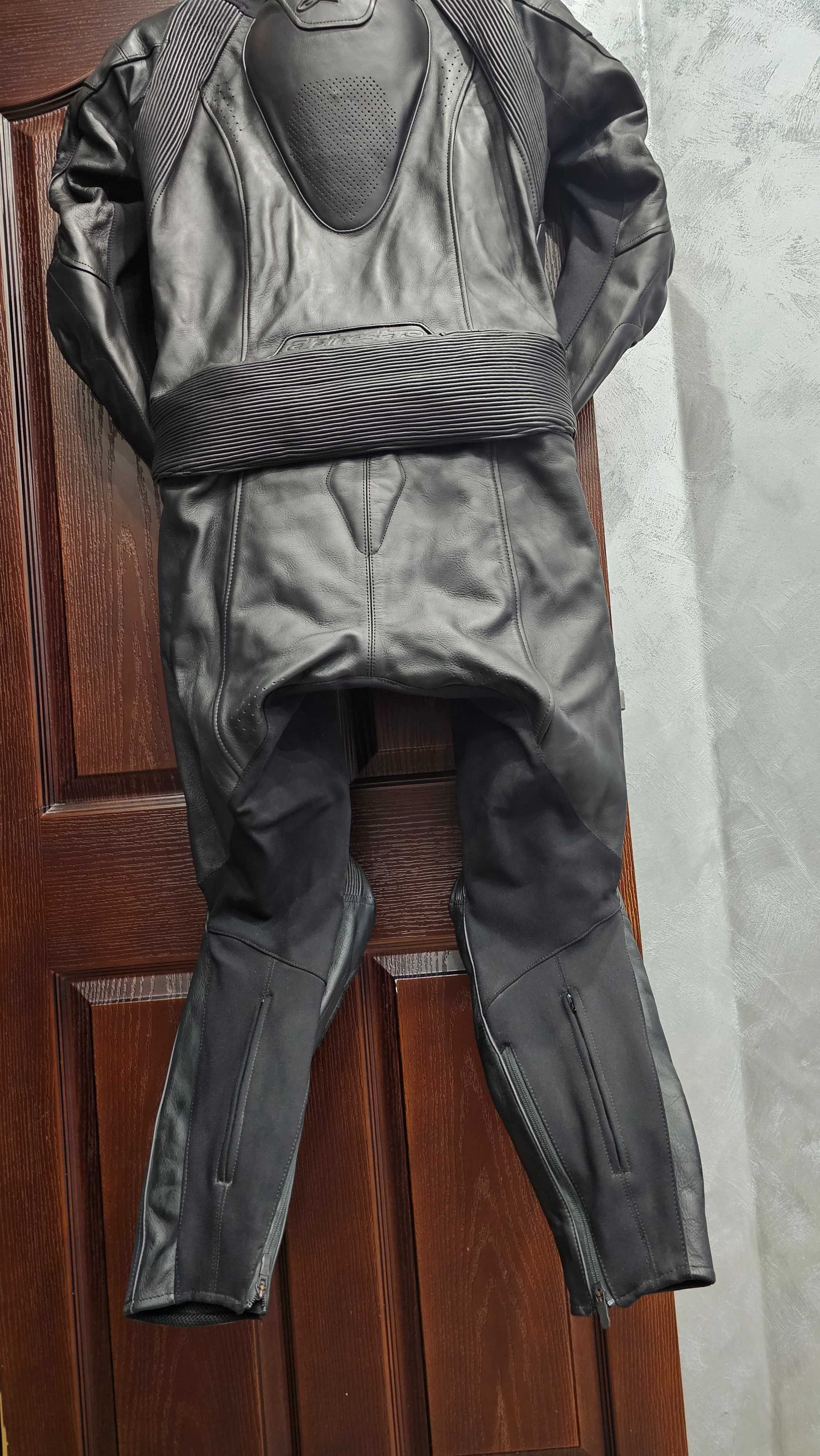 Мото екип Alpinestars GP PLUS V3 GRAPHITE LEATHER