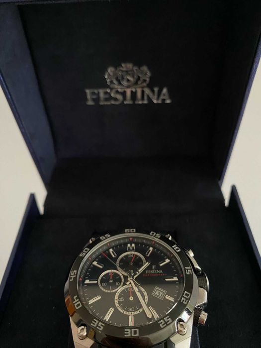 Ceas bărbătesc Festina F20330/5 cu cutie originală – stare excelentă