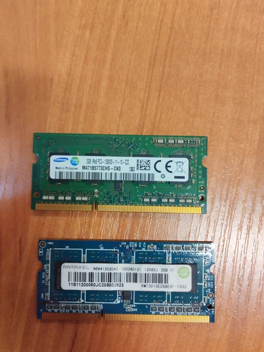 Оперативная память для ноутбука ОЗУ 4gb