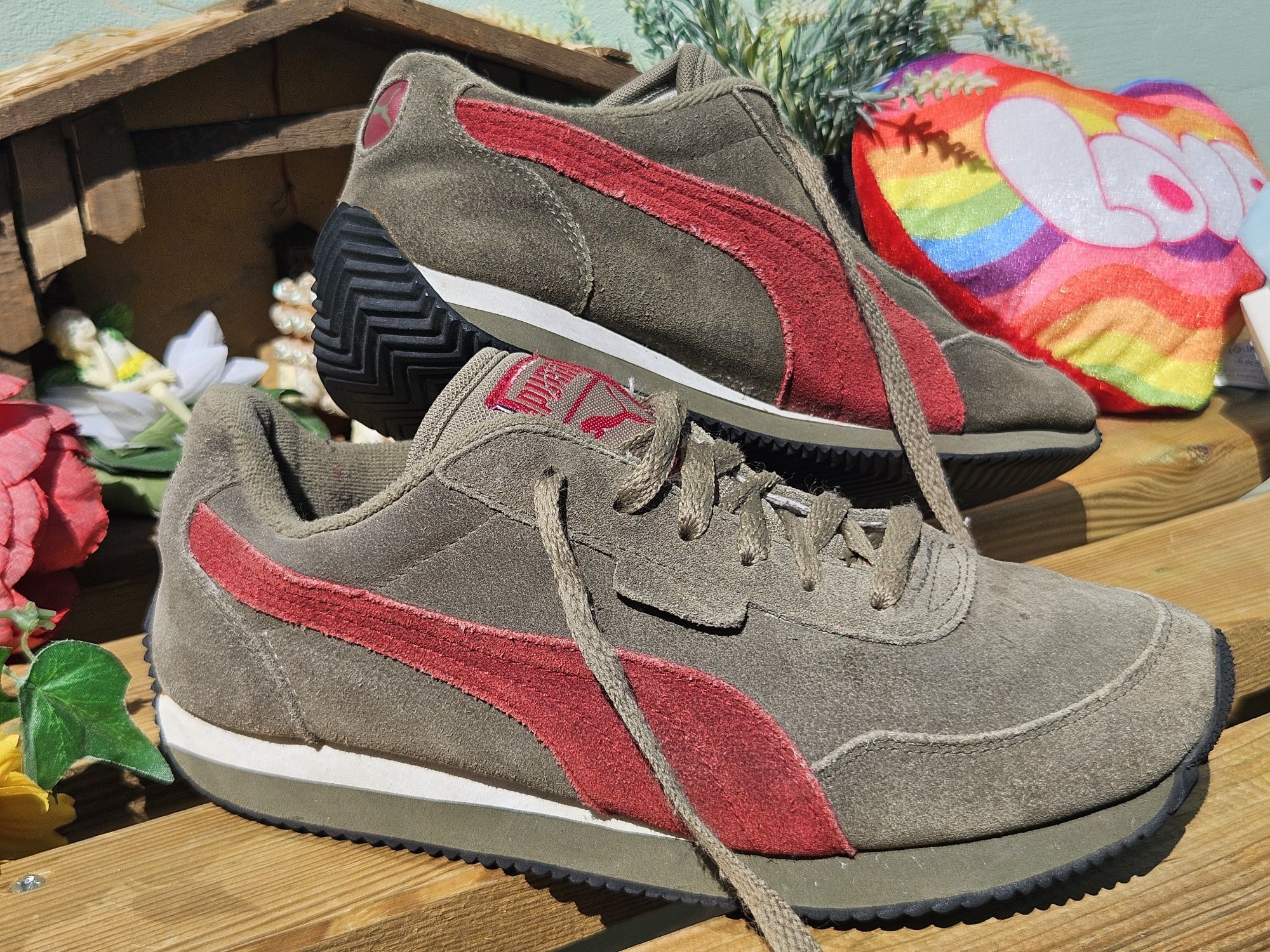 Puma кецове от велур N39
