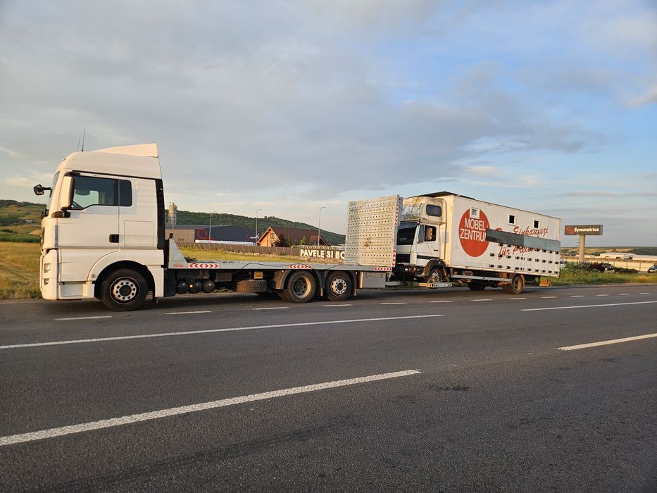 Tractare Auto/ Camioane & Transport Utilaje