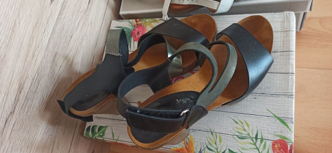 Сандали Tamaris и GiAnni естествена кожа