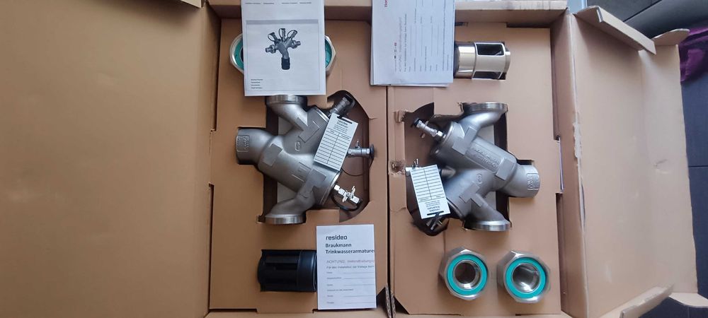 Backflow prevenit Honeywell din inox 1 1/2" si 2" pert pe bucată