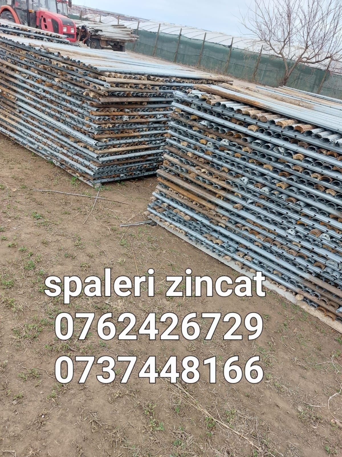 Vând Spalieri din Metal Zincat