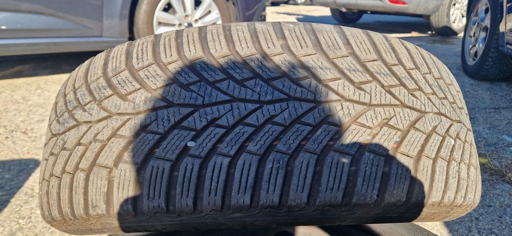 Jante structurate ,cauciucuri continental 2023 205.55 16 iarna 7mm