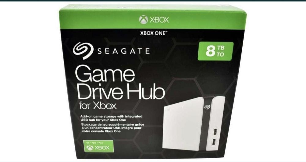 VAND HDD extern 3,5" Seagate Game Drive Hub for Xbox 8 TB