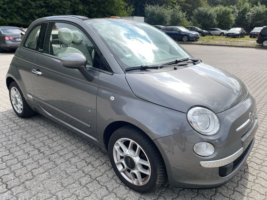 Fiat 500 Cabrio - Decapotabil - 2012 , 1.2 Benzina , Piele , TOP