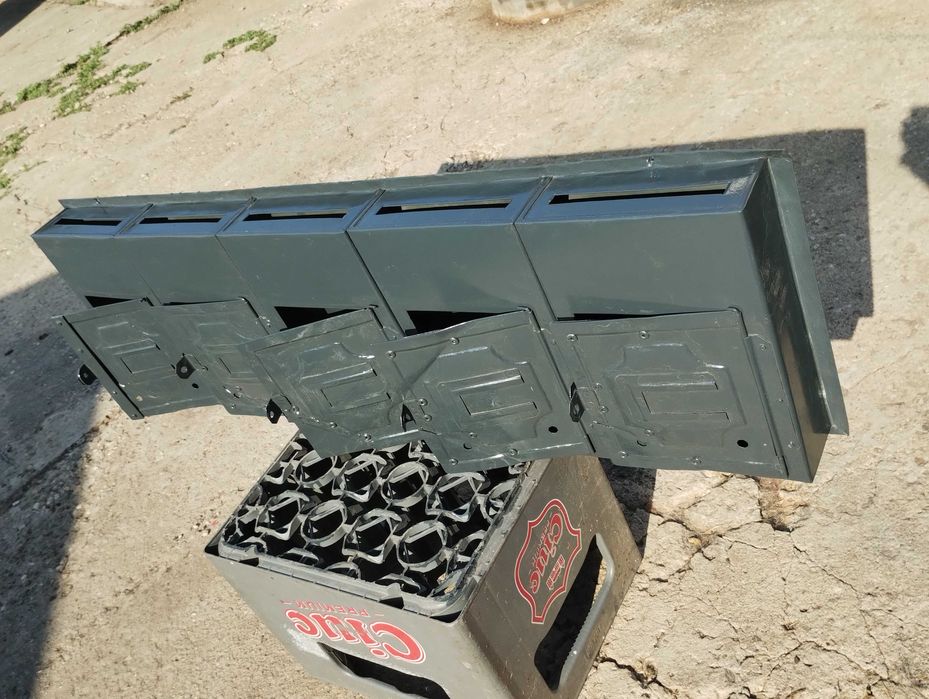 Corp cutie postala - 5 cutii postale comuniste reconditionate