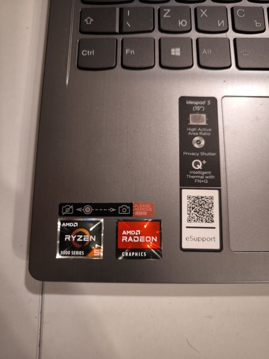 Лаптоп Lenovo IdeaPad 3 | Ryzen 5 5500U | 12GB RAM | 512GB SSD | Win 1