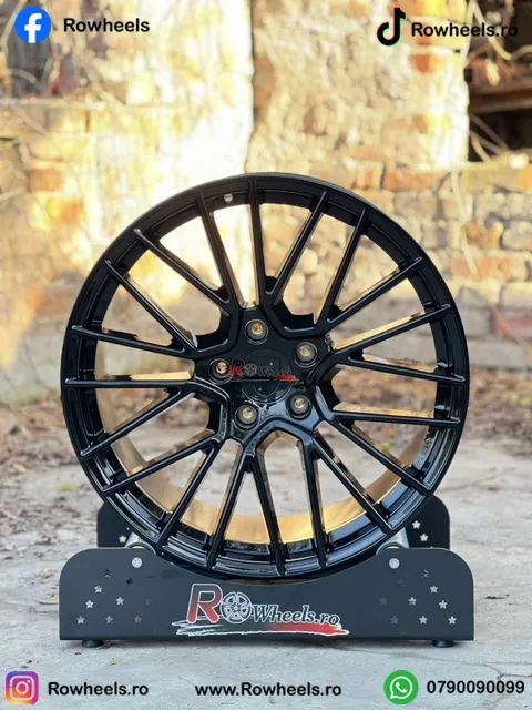 Jante Porsche R21Panamera porsche cayenne negru lucios PORSCHE anvelope vara sau iarna 285-40-21-315-35-21 jante in doua latimi