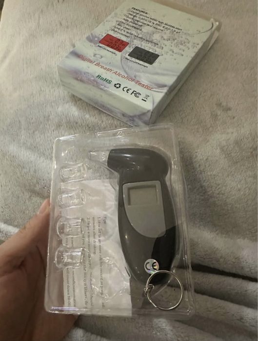 Alcool test, alcoolmetru, etilotest NOU testare nivel alcool aer