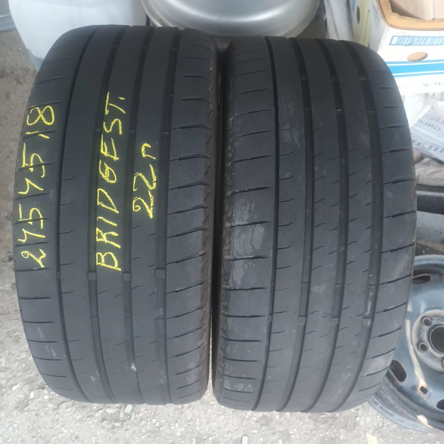 245 45 18 BRIDGESTONE 2бр.летни дот 2022г