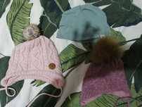 Set 3 caciulite bebe fetita 6 luni - 1 an jum