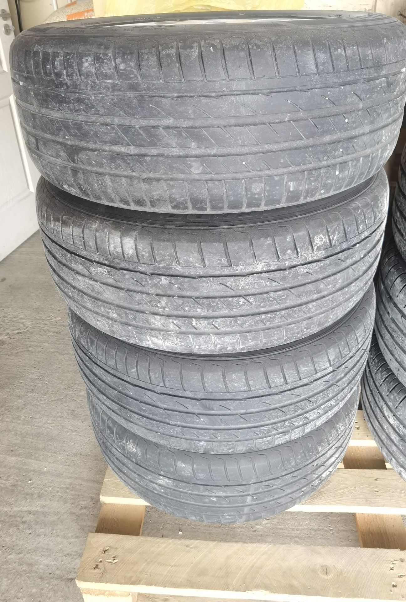 Jante 5x112 R16 Audi a4B8+anvelope de vara