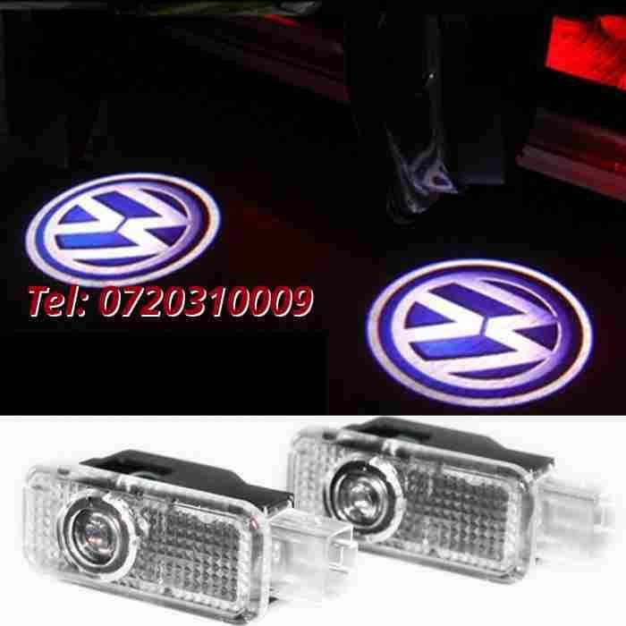 Proiectoare Logo Volkswagen Passat Portiera  Led Laser emblema sig