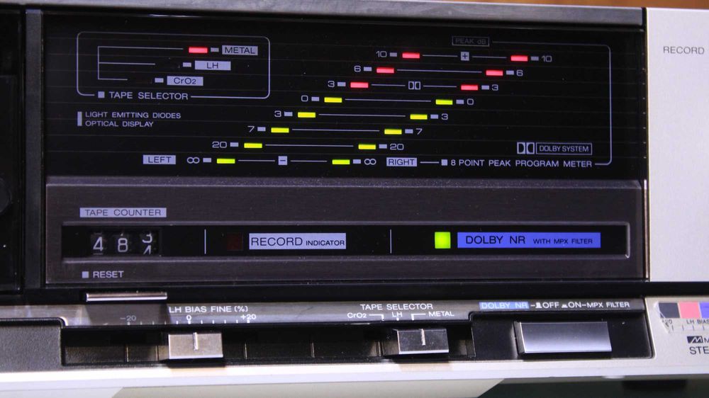 Deck Aiwa AD3150,MPX Filter,Bias,Dolby..