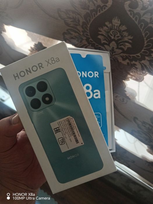 Honor x8a 128 g ideal karobka dakument