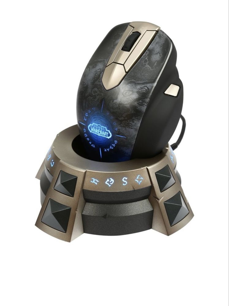 Wireless World of warcraft MMO mouse SteelSeries