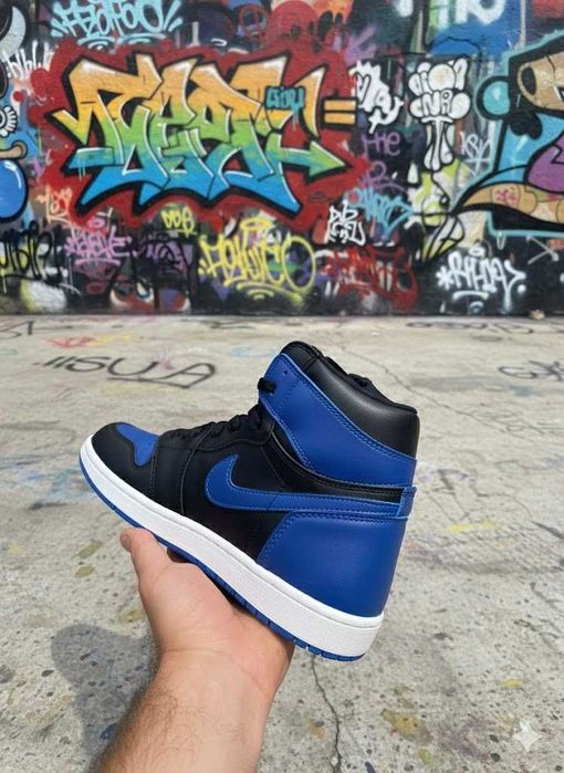 Adidasi Nike Jordan 1 High Royal Blue - Marimi 36-45 - Model Unisex