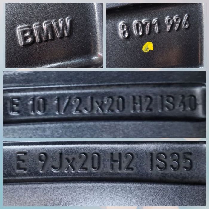 Jante BMW X5 G05 X6 G06 M echip iarna 305 40 20 / 275 45 20 Pirelli