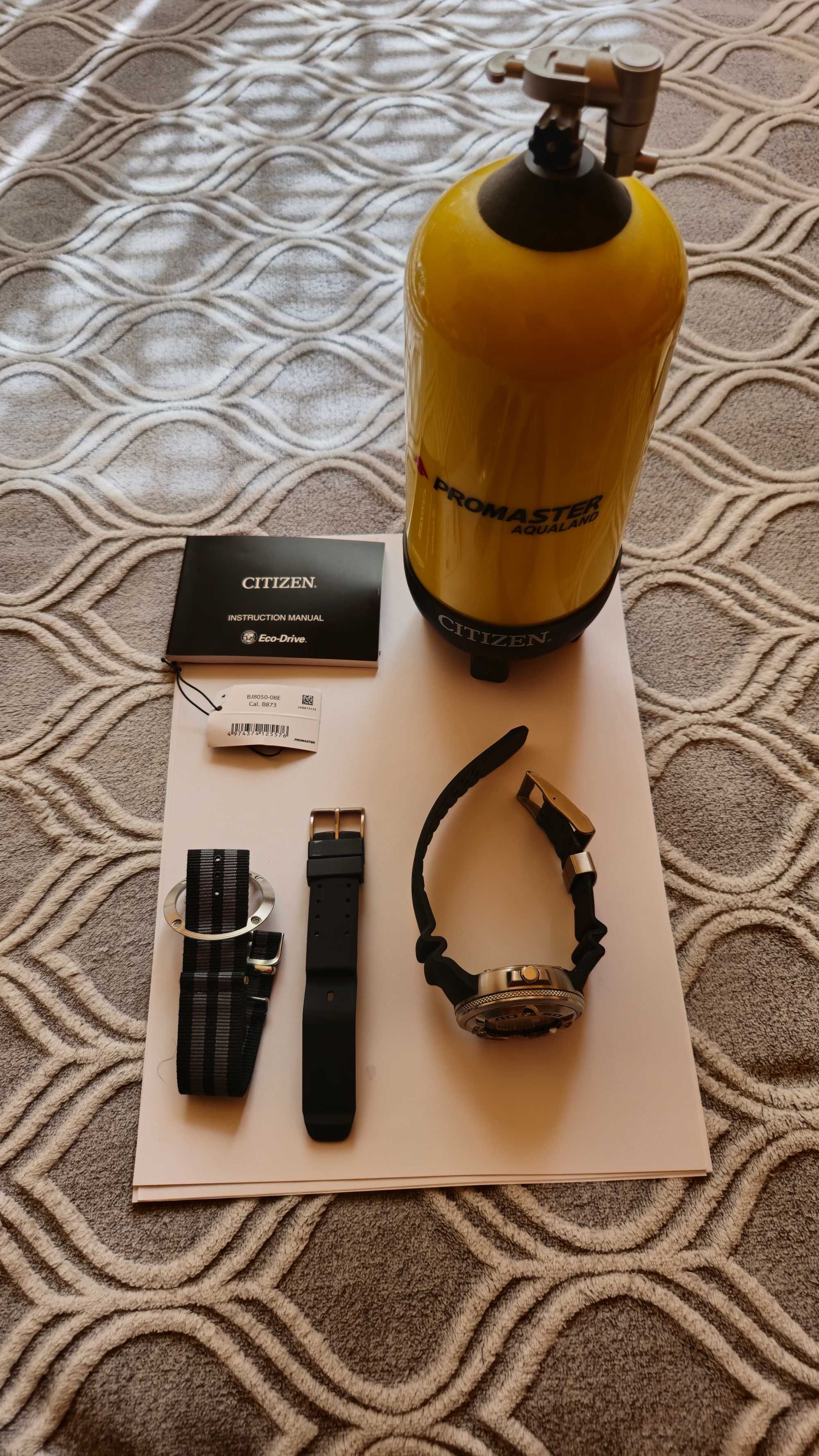 Vand Citizen- Promaster Marine -eco drive-BJ8050-08E-stare ff buna.