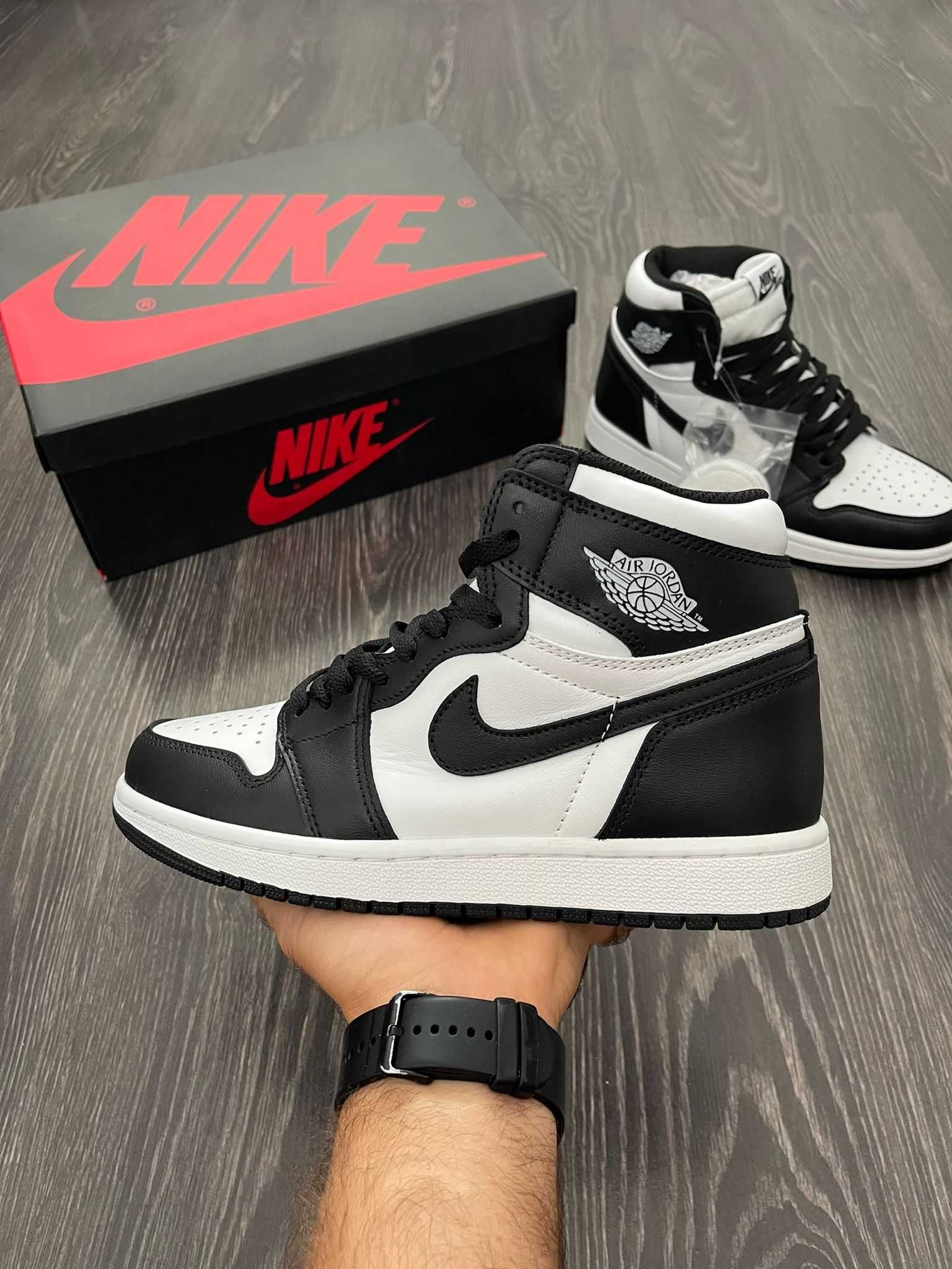 Jordan 1 Black White LUXURY l NOI l FULL BOX