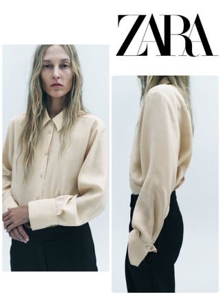 ZARA NEW рубашка XS новая с биркой