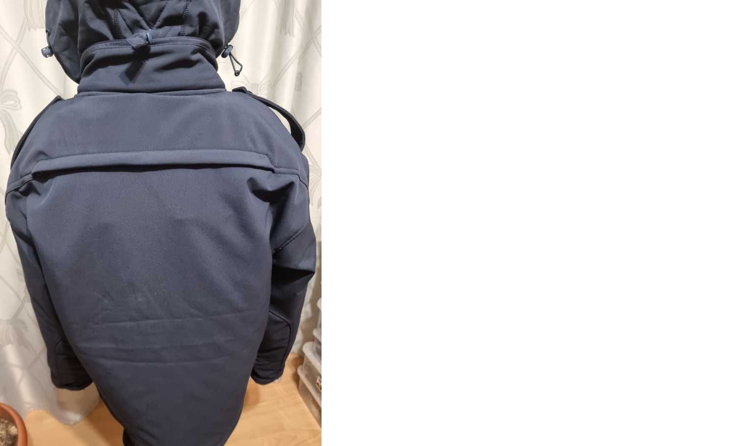 Jachetă  Softshell  cu Mesadă Matlasată detașabilă  pentru Jandarmi
