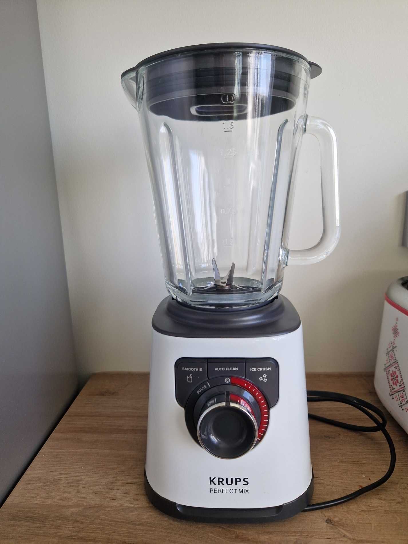 Krups Perfect Mix Highspeed Блендер Стъклена Кана 1.5l, 1200W