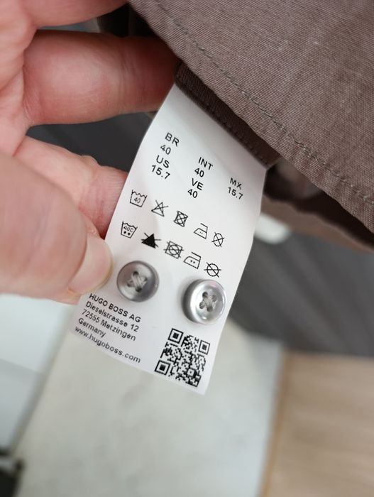 HUGO BOSS мъжка риза slim fit, 40 р-р