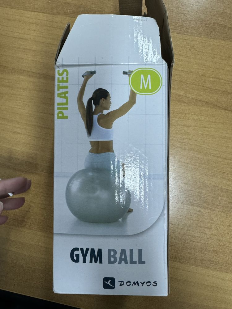 Minge Fitness  Gym ball Mărimea 2 / M (65 cm) gri