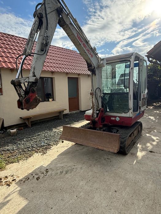 Vamd miniexcavator takeuchi sau schimb cu miniincarcator