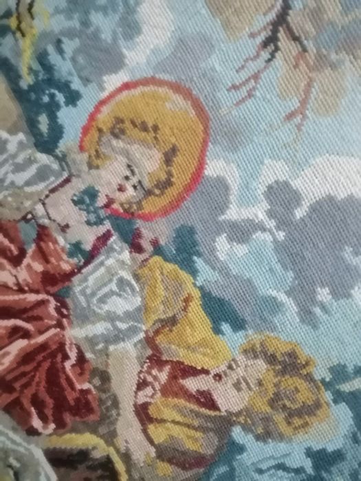 Goblen cusut manual hand made vechi