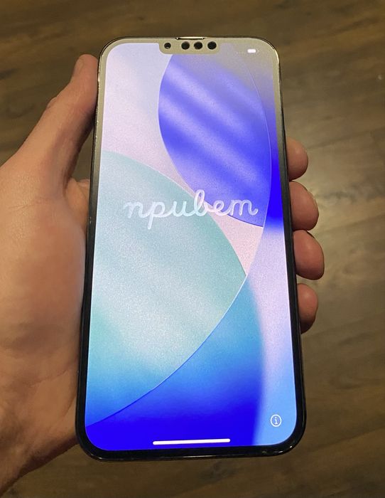 iPhone 13 pro max 256 gb, silver grey