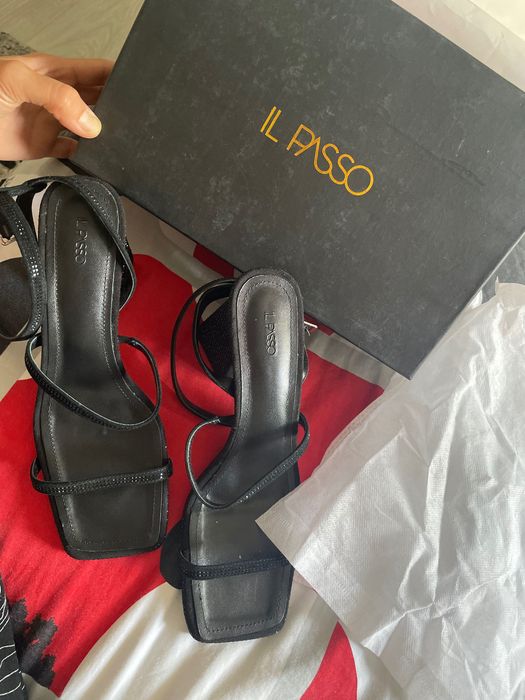 Sandale Il Passo, piele intoarsa, nr 40