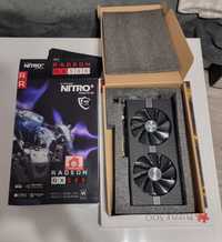 Placa Video Nitro RX 580 4gb 256 biti